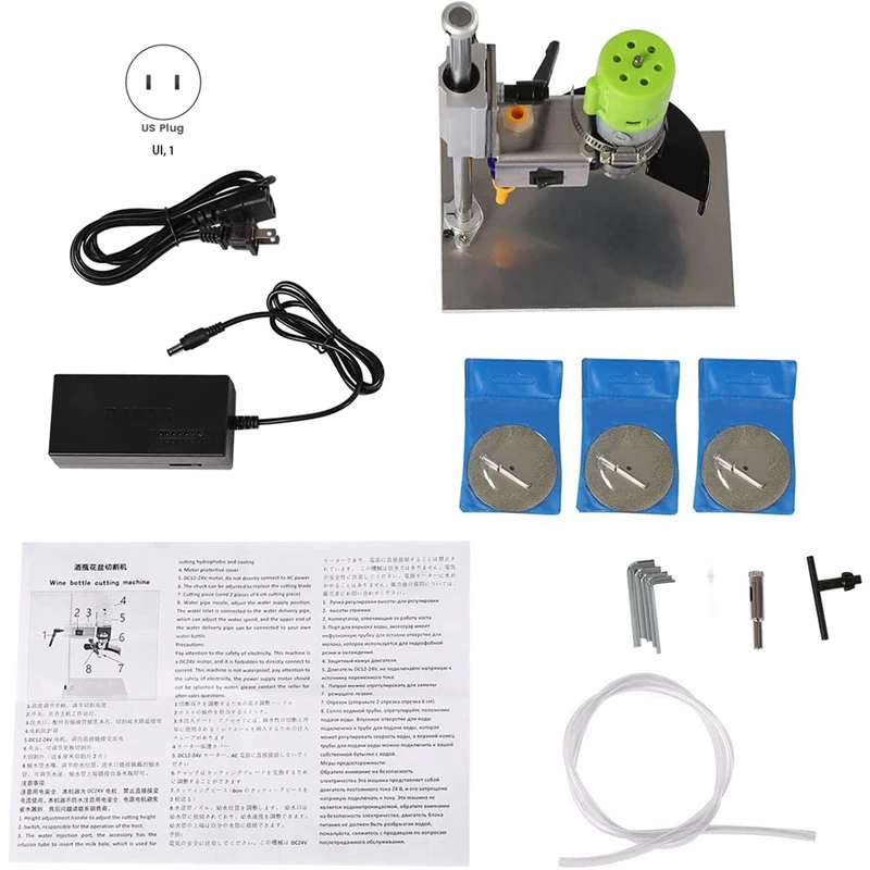 Машина для резки стеклянных бутылок всех форм шлифовки полировки и вилка