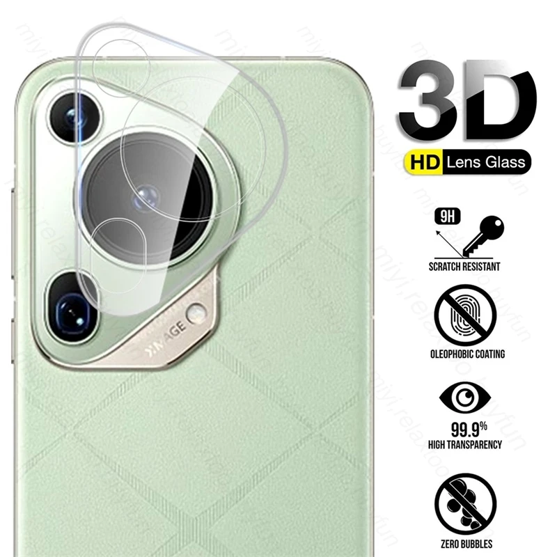 3D изогнутый защитный чехол для объектива камеры из закаленного стекла Huawei Pura 70
