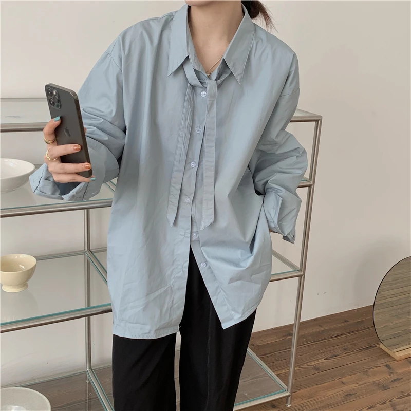 

Женская блузка с длинным рукавом, в стиле Харадзюку