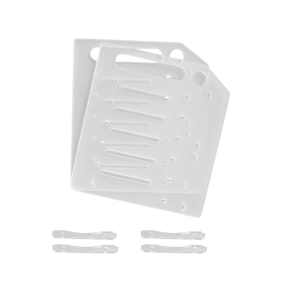 

1 Set Transparent Hard Disk Rack 3.5-inch Multi-layer Mechanical Hard Disk Rack Rack (6 Layer)