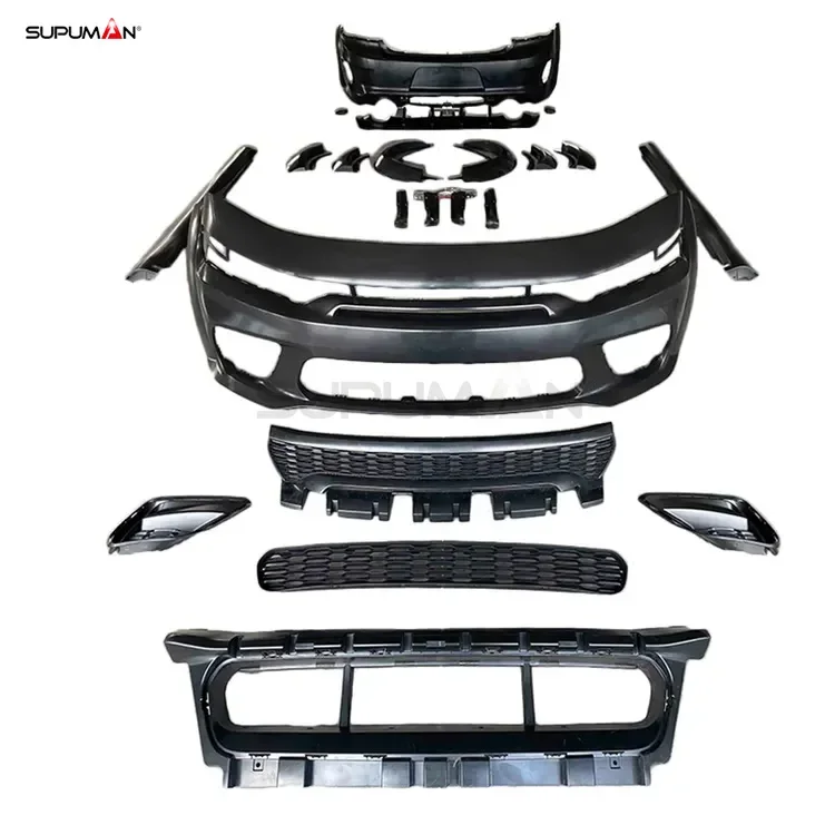 B SPM бампер диффузор спойлер боковая юбка для Dodge Charger Body Kit SRT Hellcat комплект всего