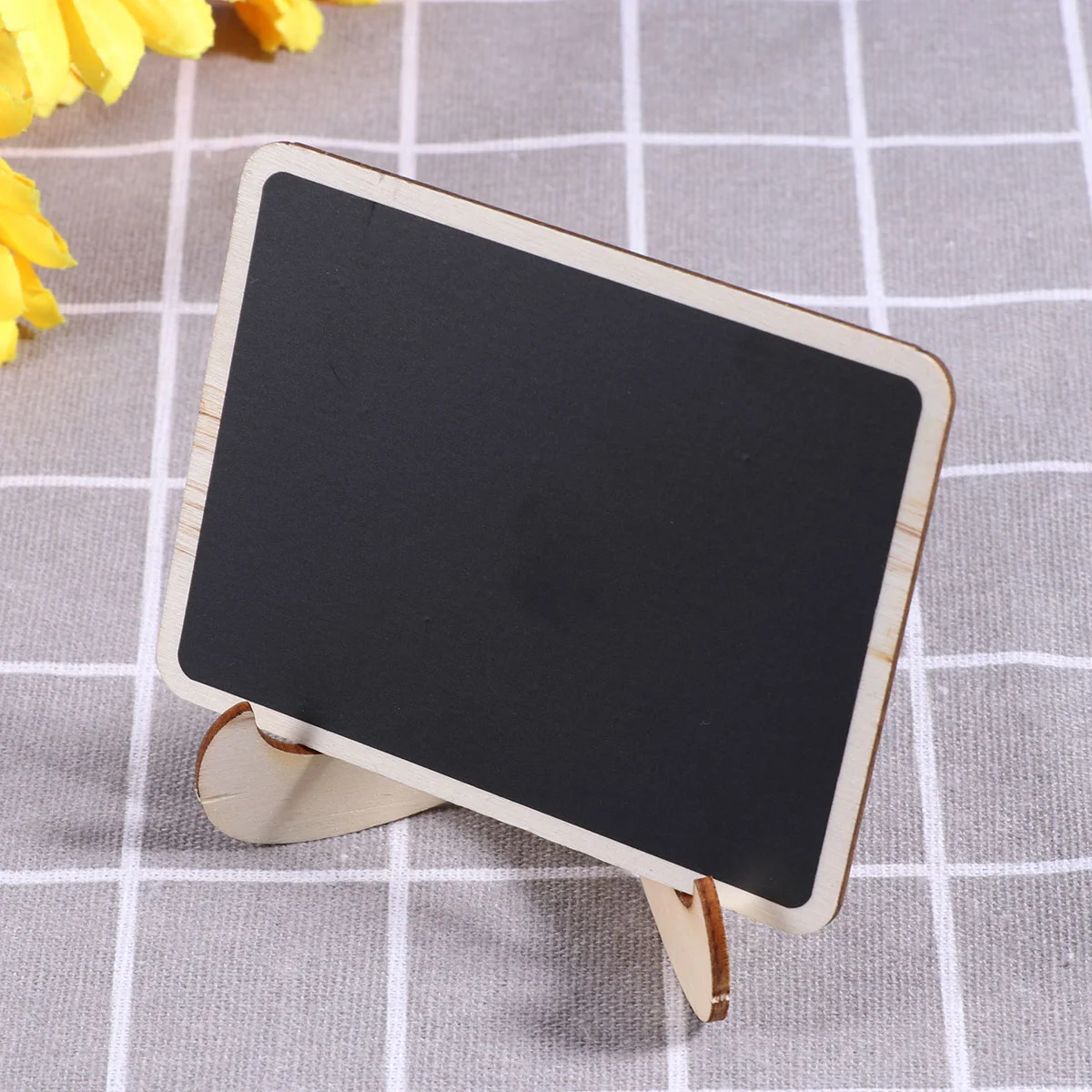 

Board Wood Chalkboard Mini Chalkboards Signs Erasable Price Tag Blackboard