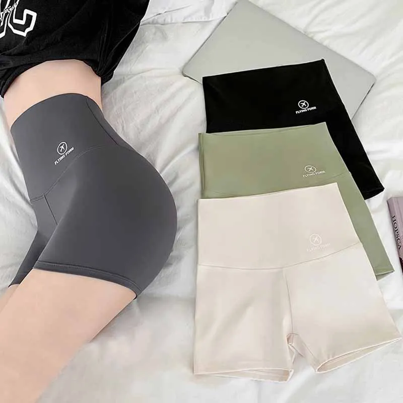 

Underwear Shaping Seamless Push Scrunch Boxers Biker Waist Sports Butt Body Up High Shorts Slim Jogging Fitness Women