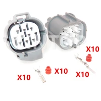1 set 10 pins car waterproof electric wiring socket auto dc connector auto accessories 6189 0135 6181 0076