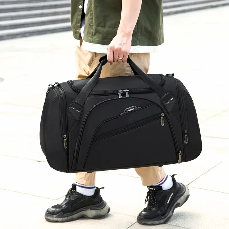 YILIAN Large capacity hand-held travelling bag 2022 New men's shoulder bag Short-haul luggage Oxford cloth travelling bag