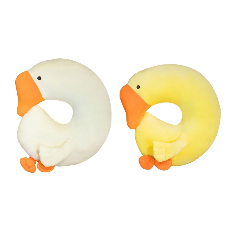 

13.78x13.78" Decorative Neck Cushion Support Sleep Pillow Back Neck Cushion Couch Pillow for Airplane Car & Home Use
