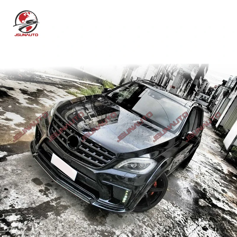 Неокрашенная тюнинг WD ФАП передний задний бампер боковые юбки для W166 ML300 350 ремонт