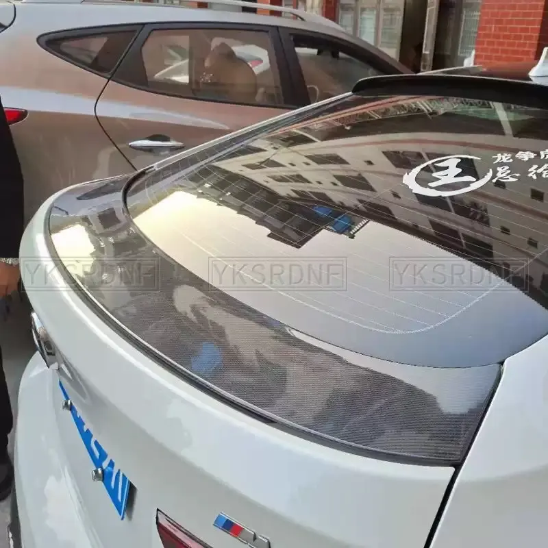 Задний спойлер из настоящего углеродного волокна для BMW 3 серии GT F34 2013-2019 Стайлинг