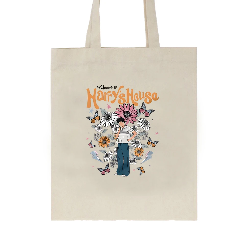 Добро пожаловать в дом Гарри Tote Bag HS Tpwk Love Tour вдохновленная женская сумка для