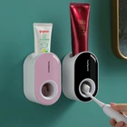 Автоматический держатель для зубной пасты, настенный дозатор для зубной пасты в ванную комнату, водонепроницаемый держатель для зубных щеток