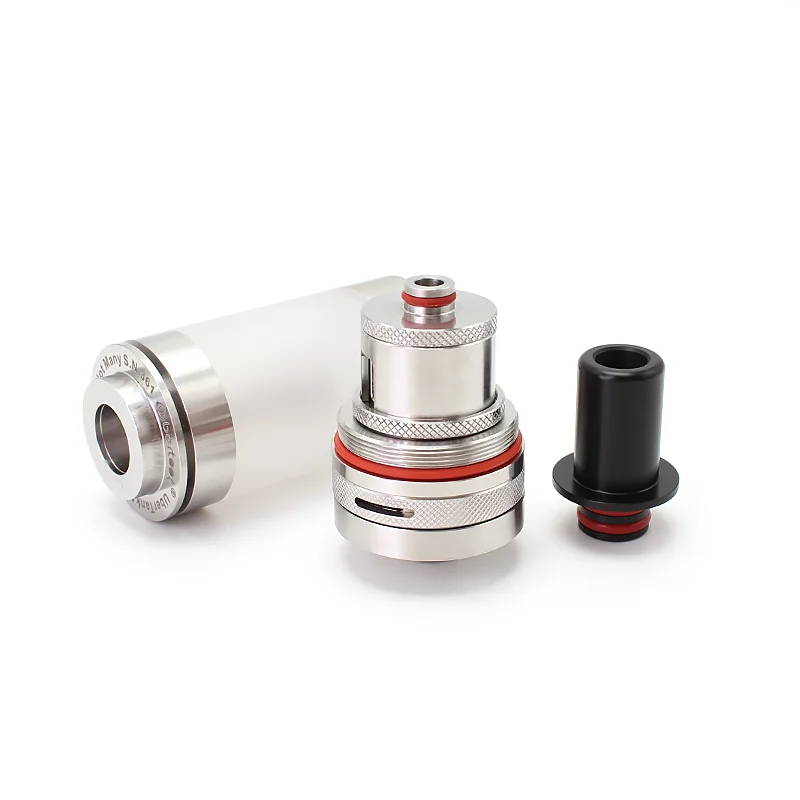 

Ubertoot RTA 22mm Tank Ss316 Internal Adjustable 5ml Capacity Replaceable E Cigarette Accessories Atomizer With 2.5ml PCTG Tank