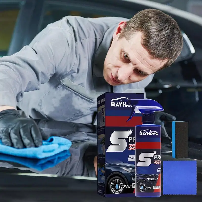 

Car Coating Spray 3 In 1 Car Shield Coating Waterless Car Wax Polish Spray Auto Polishing Paint Coating Agent Spray Accessaries
