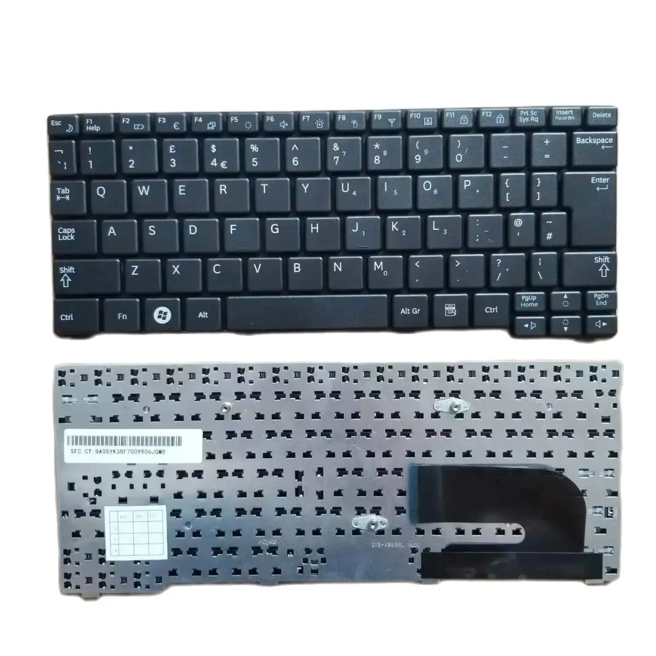 Новая французская испанская Germen UK клавиатура для Samsung N148 N150 N143 N145 N158 NB30 NB20 N102 N102S NP-N145 FR SP GR (art.: 3920cd19da0cf) - 3920cd19da0cf