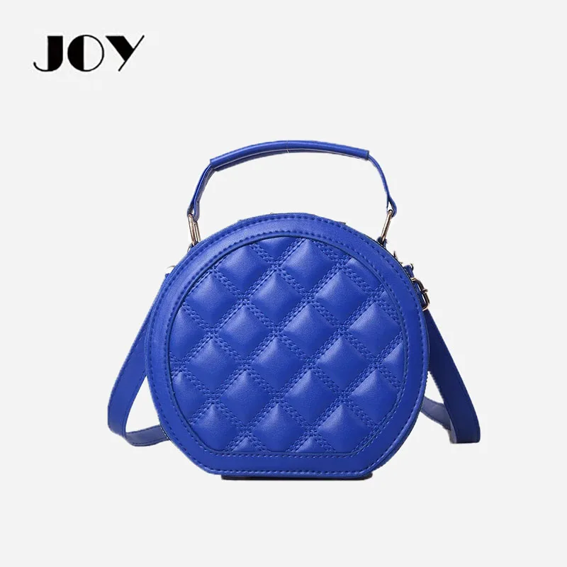

JOY Rhombus Chain Small Round Bag Casual Simple Women's New Spring New Messenger Bag