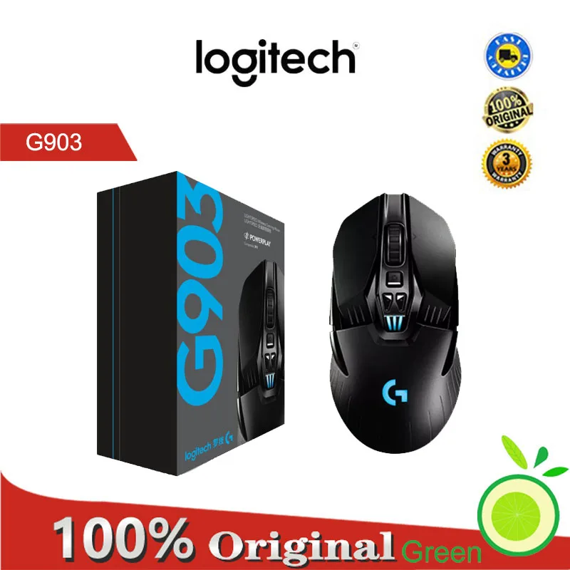 Беспроводная игровая мышь Logitech G903 Hero светильник Speed