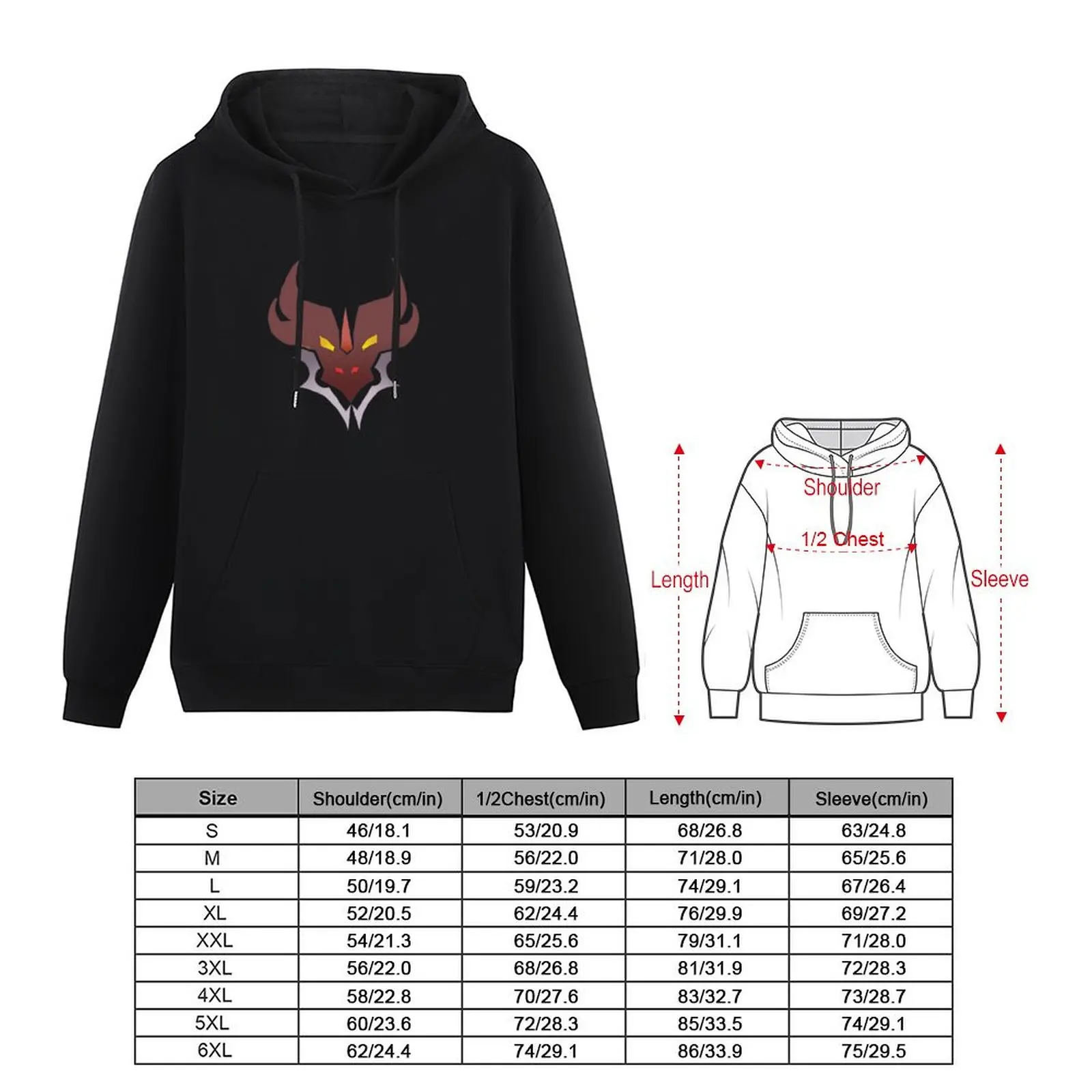 Пуловер с капюшоном Predaking, эстетичная одежда, мужская одежда, зимняя одежда, новые особенности толстовок и свитшотов (art.: 3920ca53bf16b) - 3920ca53bf16b
