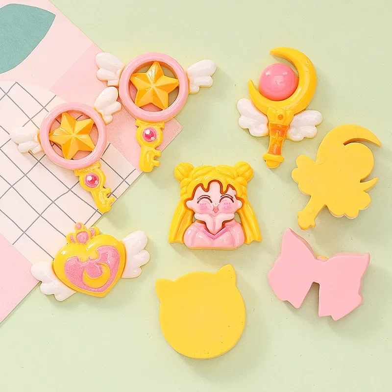 1 шт. волшебная палочка с бантом для девочек кремовый клей сделай сам чехол