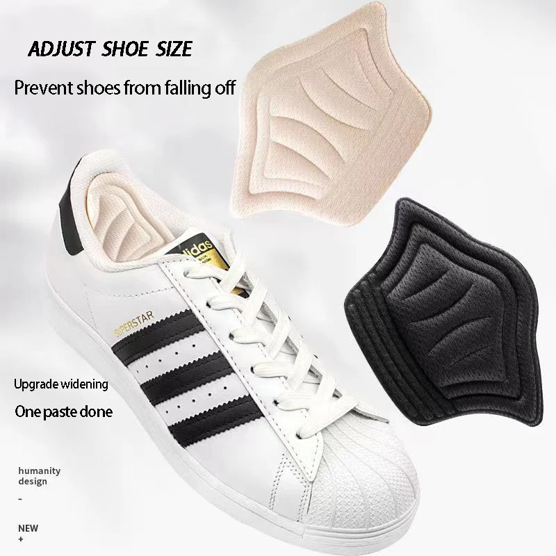 2Pacs Insoles For Sport Shoes Men Adjustable Size Antiwear Feet Pad Women For Shoes Heels Insoles Protector Sticker Care Inserts