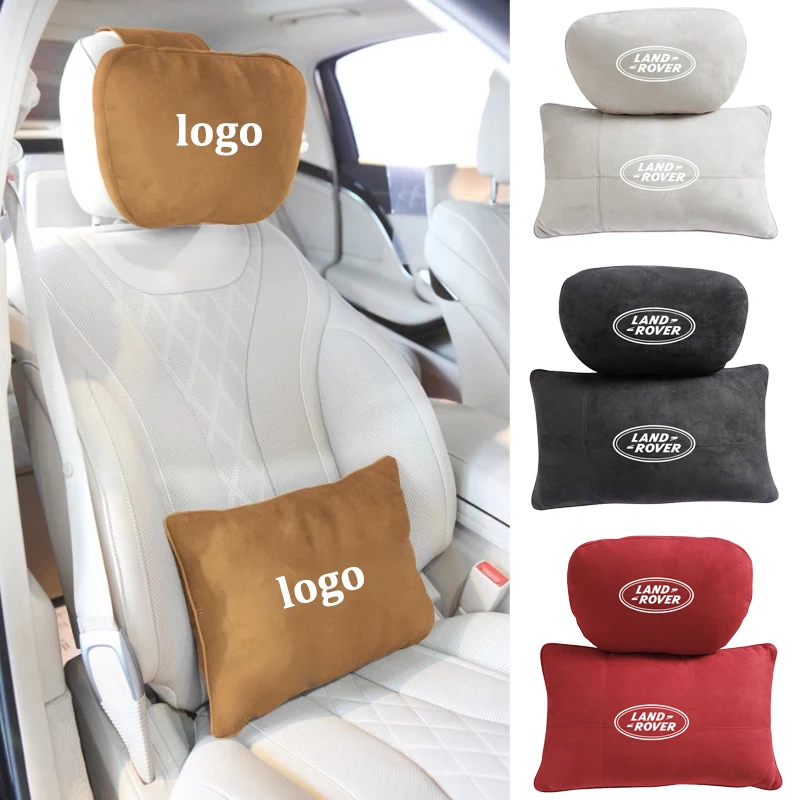 

Car Neck Back Pillow for Land Rover Freelander Defender Discovery Range Rover Evoque Vogue 2 3 1 5 4 Leather Headrest Cushion