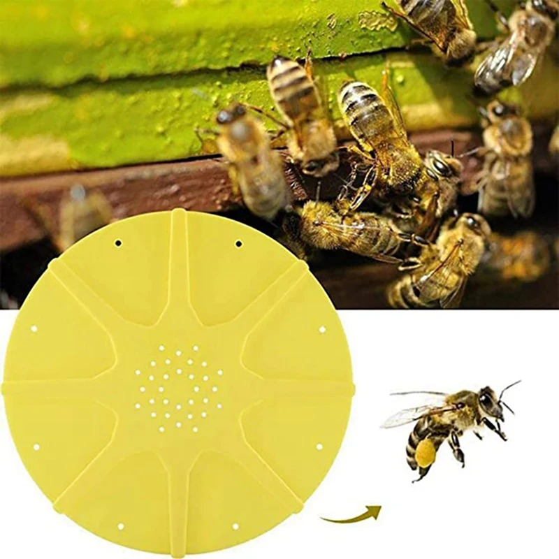 

10Pcs Beekeeping Beehive Round 8 Way Bee Escapes Door Gate Hive Vacate Tool Equipment Product for Beekeeper