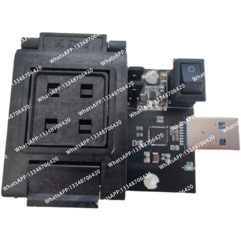 Фото Тестовая стойка SM3267 для TSOP48/BGA132/152, 4CE, для флеш-накопителей U Disk, пустая стойка для флеш-памяти №1