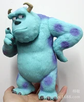 21cm monsters inc maoguai sullivan plush toy big eyed doll mike doll pvc action figure children gifts in retail box