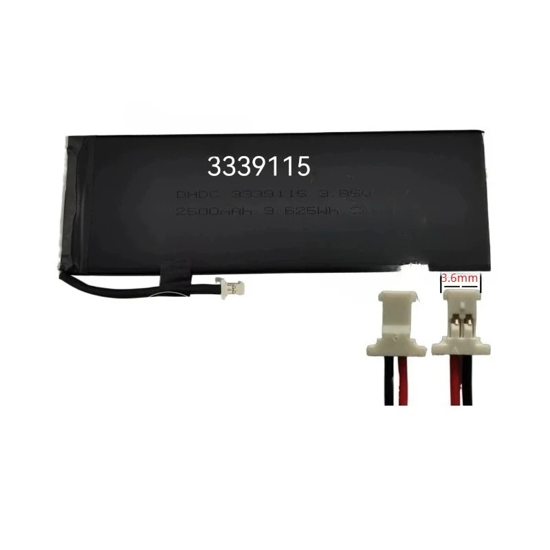 Фото Аккумулятор 3339115 для механических клавиатур NuPhy Air75 V1 V2, Air60, Air96 V2 60HE, литиевая батарея №4