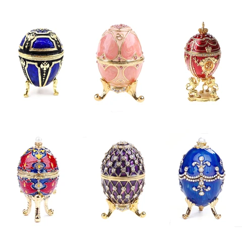 JAVRICK Шкатулка для украшений Faberge-Egg