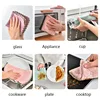 10/20pcs Microfiber Cleaning Cloth Kitchen Absorbent Rags Household Oil and Dust Wipes Dish Towel 24*24cm 6