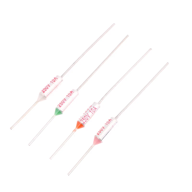 10 шт./компл. термопредохранитель RY 10A 15A 250 В температура 72C 85C 95C 110C 115C 121C 130C 135C 140C 142C