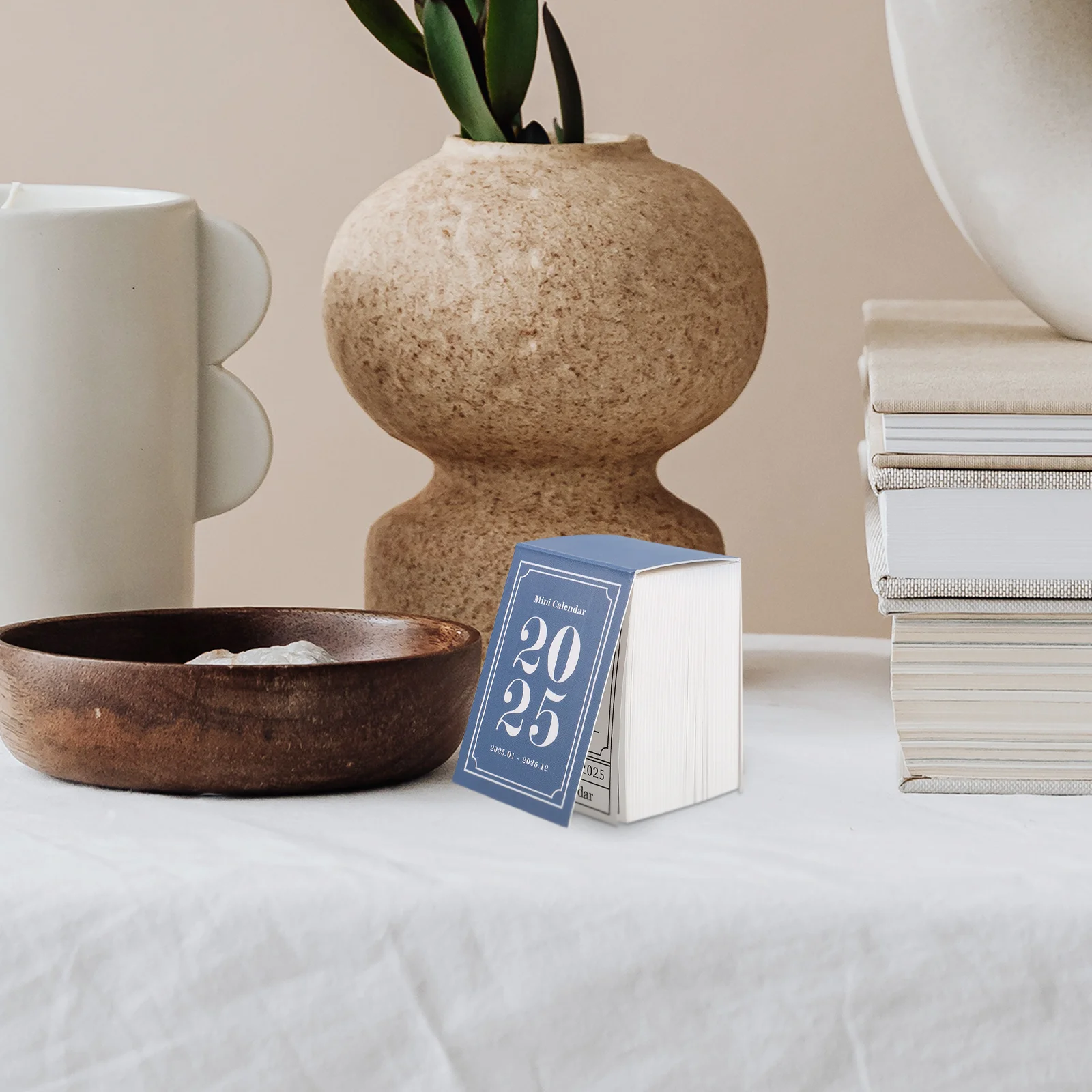 Повседневный календарь со снятием 2025 палатки календари ретро мини-Декор