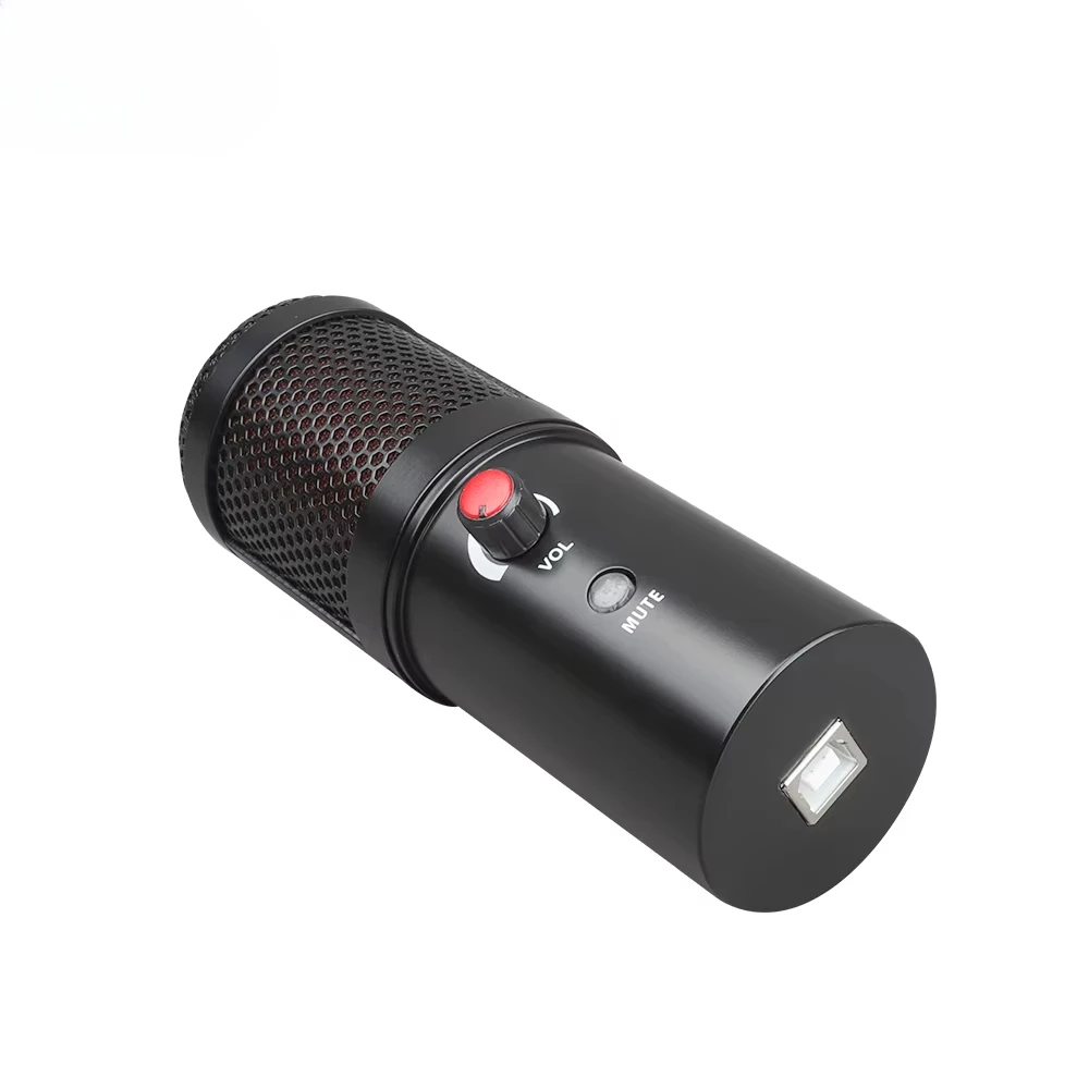 Фото Новая модель A6 Professional AmpliGame Mic — конденсаторный настольный микрофон для стриминга, игр и записи в студии, с RGB-подсветкой и USB-подключением. №2