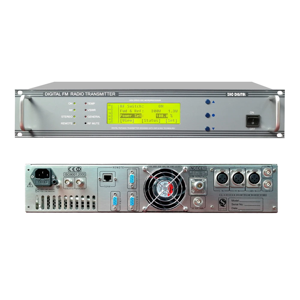 

CZH618F-30W FM Transmitter DSP Audio For Radio Staion Equipment Church, Auto Cinema