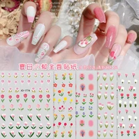 simple flower nail supplies sticker personality rose nail stickers sliders for nails nail art decoration nails art accessories