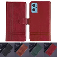 business leather case for realme 9 pro plus wallet cases flip cover for estuches realme 9i 9 i realme9i rmx3491 smartphone funda
