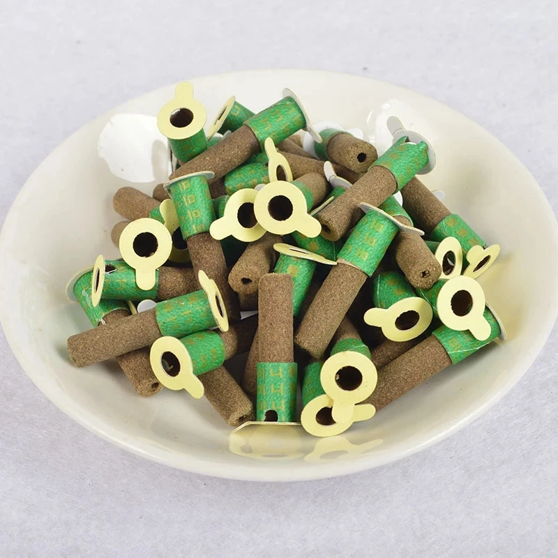 

SHARE HO 180pcs Mini Moxa Sticker Traditional Therapy Heating Chinese Moxibustion Rolls Warm Meridian Burner Acupuntura Points