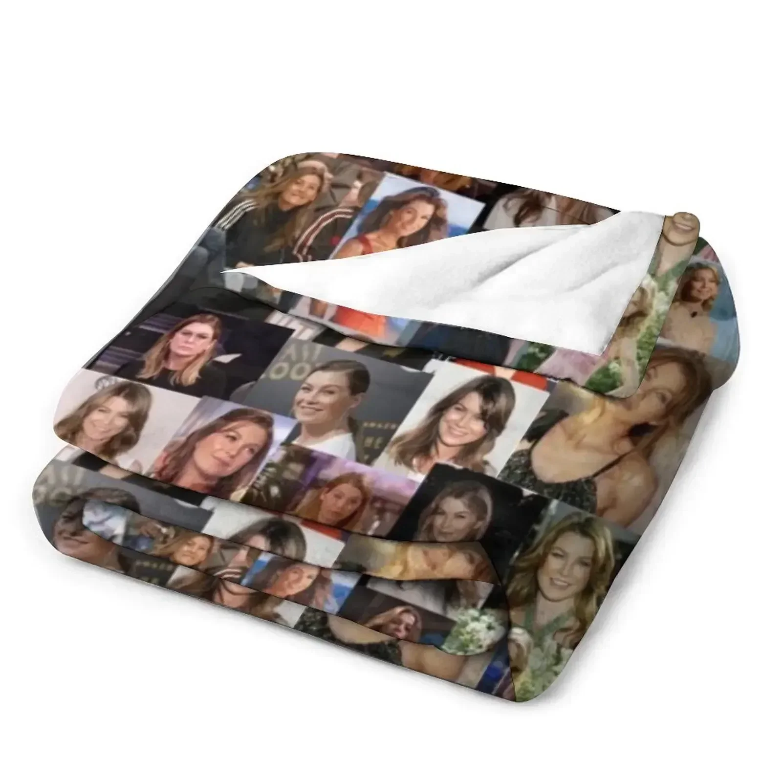 Одеяло Ellen Kathleen Pompeo тонкое клетчатое одеяло на Хэллоуин диване гигантские одеяла