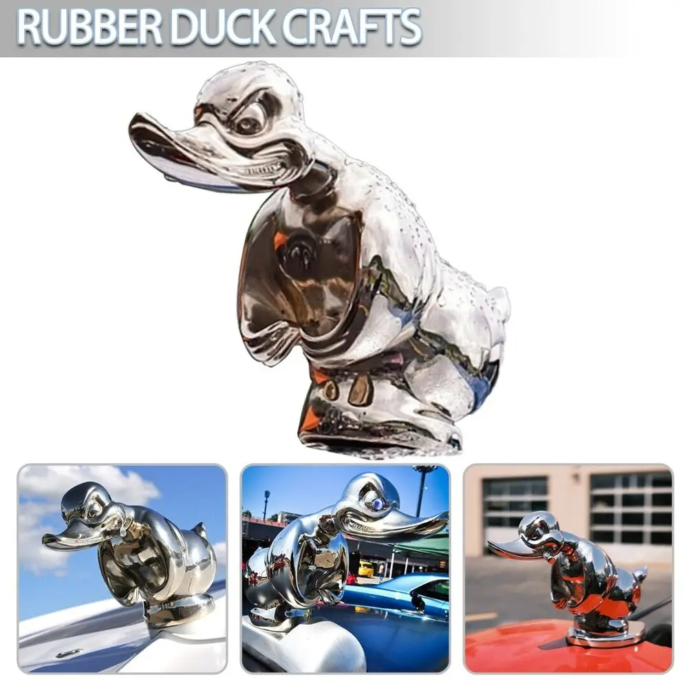 

Angry Metal Duck Hood Ornament for Car Motorcycle Decoration