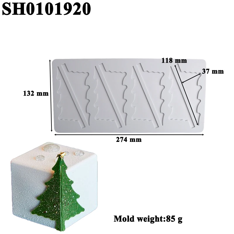 

Силиконовые формы для выпечки ШЕНГОНКИЙ, набор из 1 шт., случайный цвет