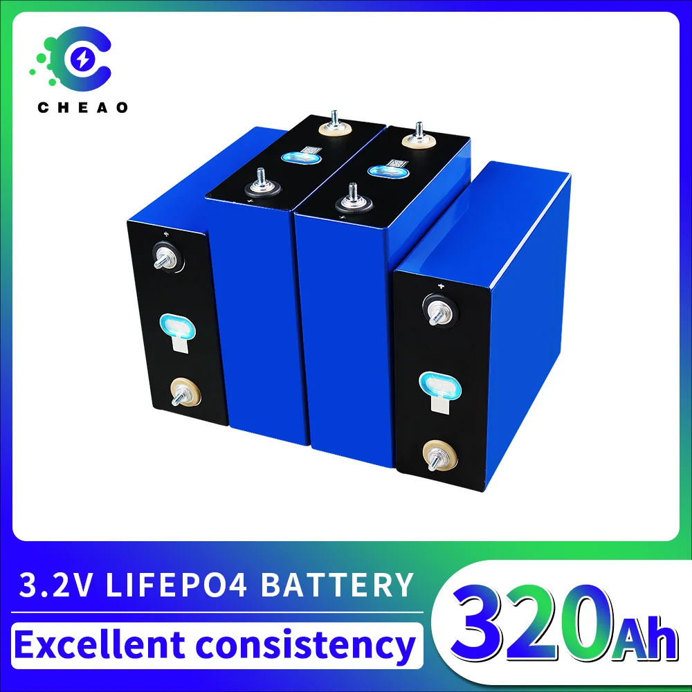 

Аккумуляторная батарея 3,2 в, Ач, 8 шт., Сменные Аккумуляторы Lifepo4 для RV, Новая энергосберегающая тележка для гольфа, стандартная система хране...