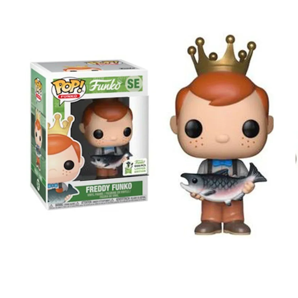 FUNKO POP Freddy Pennywise виниловые фигурки Фредди Funko Fish Коллекция Модель игрушки для детей