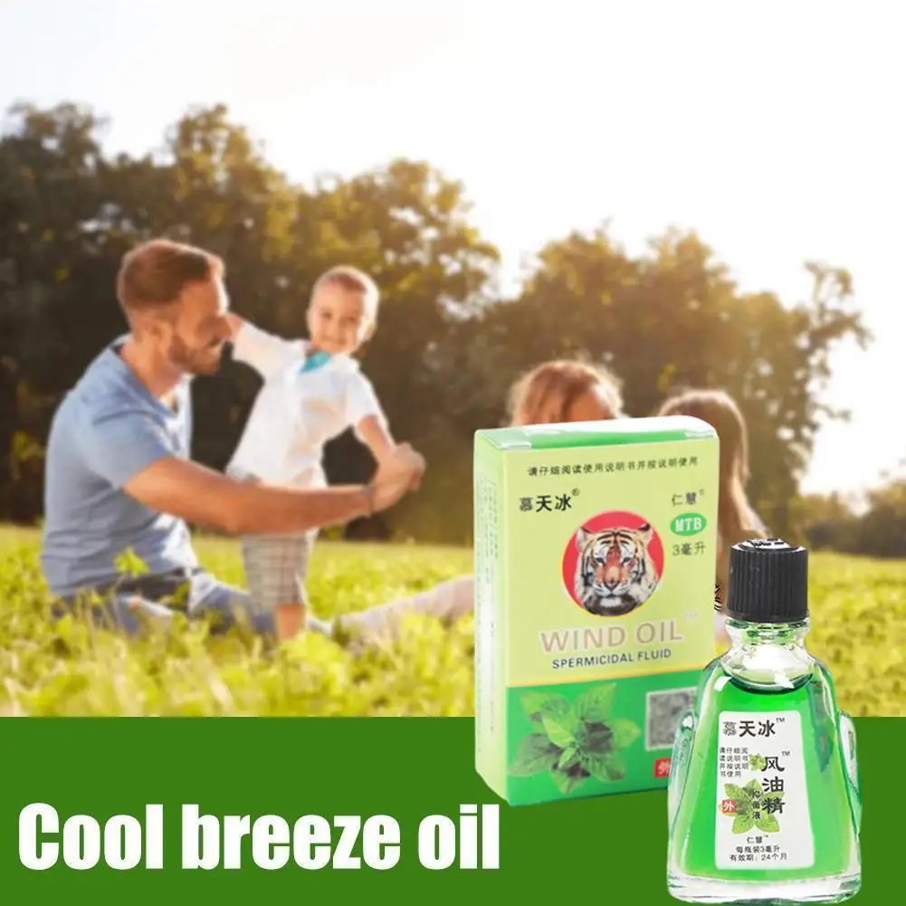 

Refreshing Balm Roll-on Type Wind Oil Essence Prevent Mosquito Bites Relieve Dizziness Headache Motion Sickness Refreshing Oil