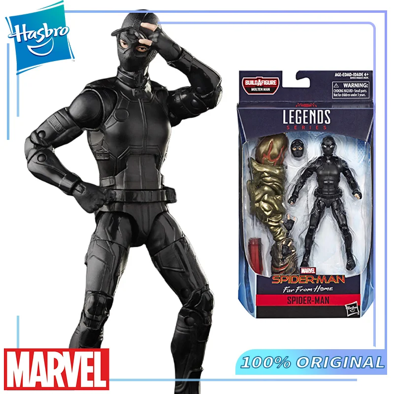

Hasbro Original Spider-Man Marvel Legends Series Far From Home 6-Inch(15Cm) (Stealth Suit) Original Collectible Figure Unopened