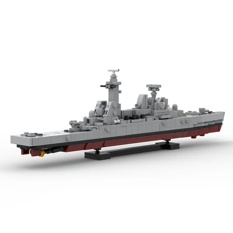 480 шт. строительных блоков MOC, модель эсминца типа 82, конструктор, идея для рождественского подарка, игрушка, подарок на день рождения, набор для сборки. (art.: 3920dcd65ba94) - 3920dcd65ba94