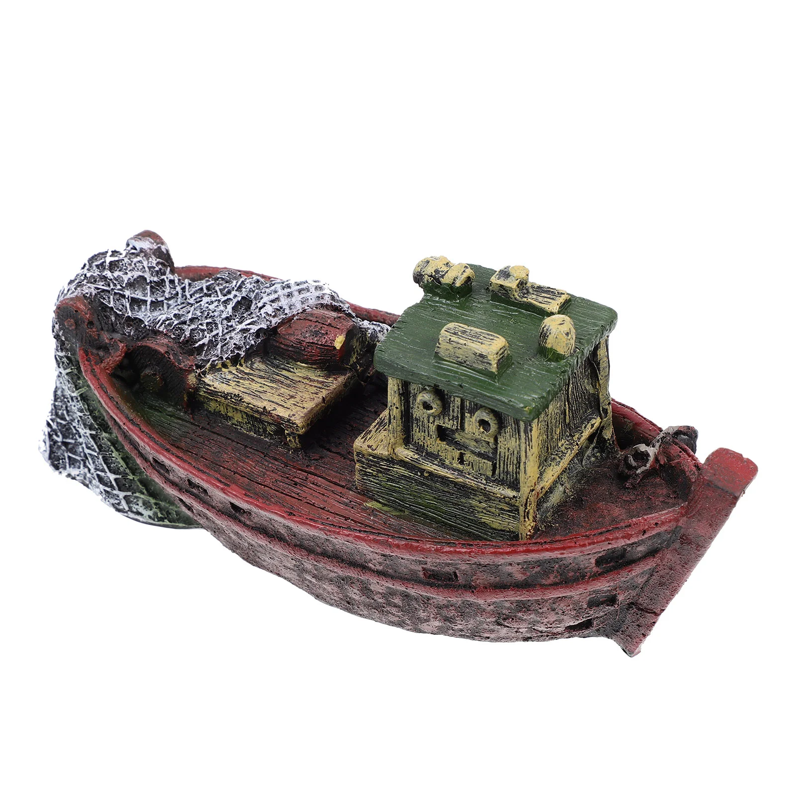 

Creative Aquarium Shipwreck Decor Resin Aquarium Ship Ornament Aquarium Decor