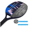 Beach Tennis Paddle Beach Tennis Racket Carbon Fiber with EVA Memory Foam Core Tennis Paddles 4
