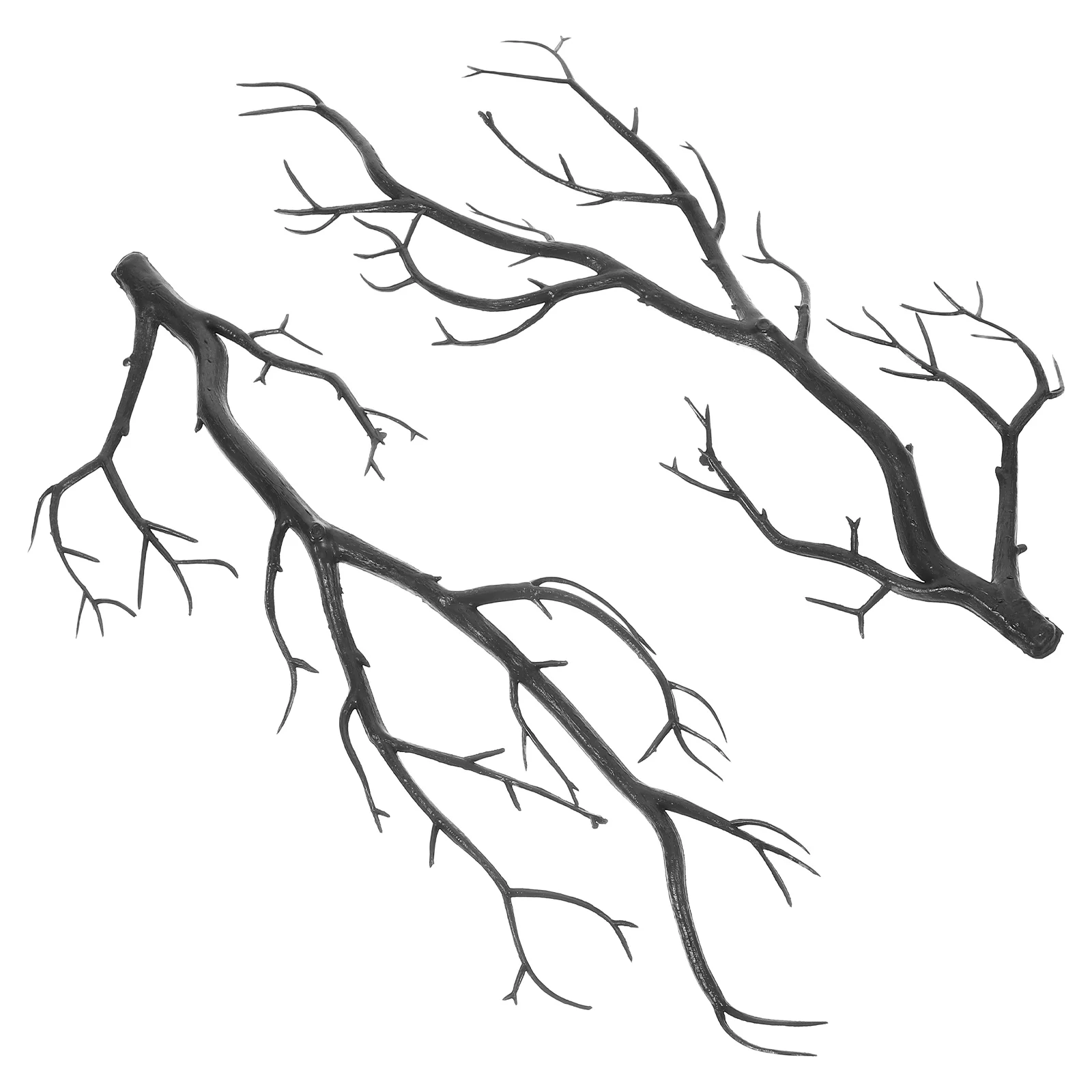 2 шт. имитация искусственных ветвей и мертвых сухих украшений для рождественской