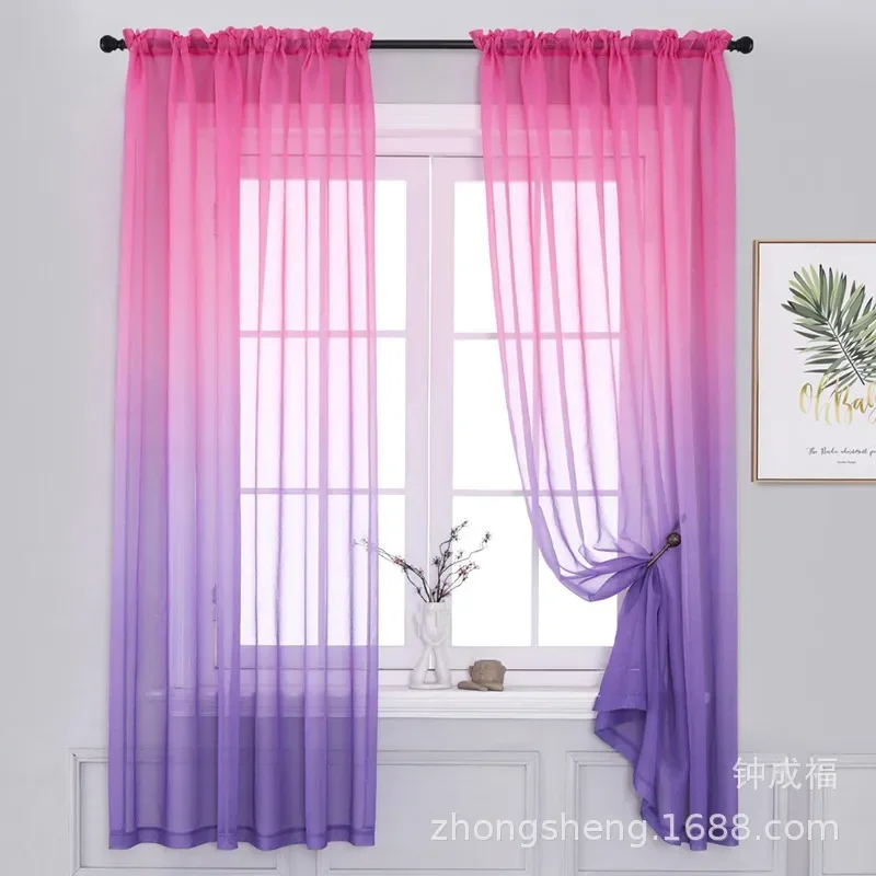 

4201-STB-coreane per soggiorno camera da letto semplice principessa alta garza di stoffa oscurante finestra integrata luc