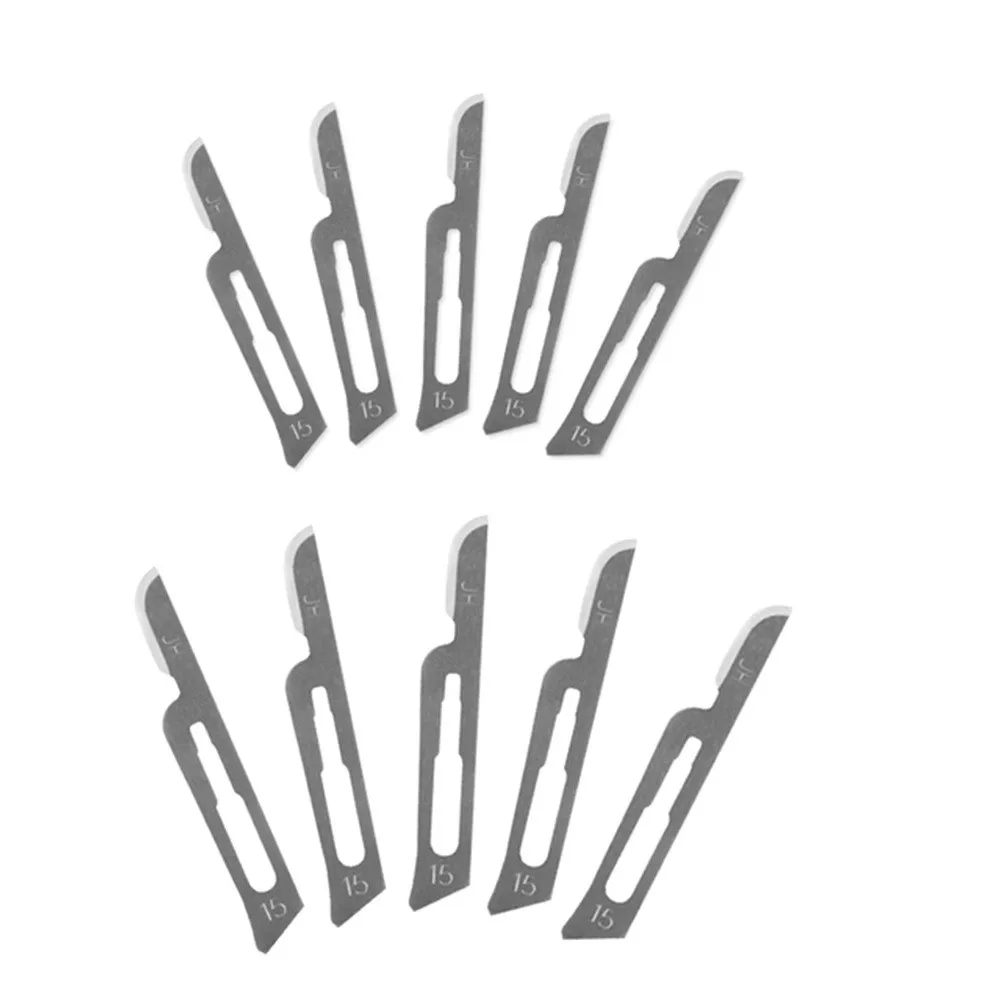

20Pcs Non-Slip Metal Scalpel Stainless Steel Engraving & Wood Cutter Engraving Craft Blades Scalpel PCB DIY Repair Hand Tools