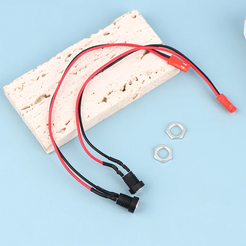 

1Pc 5.5X2.1MM DC-022B Female Power Adapter To JST-2P Terminal Solder Connector